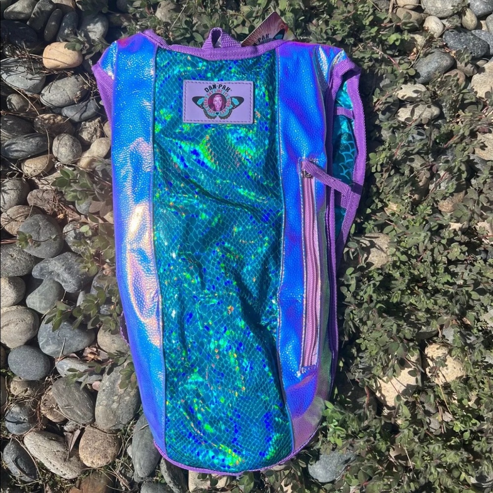 Dan-Pak PLURmaid hydration pack with bladder - backpack style with mermaid theme